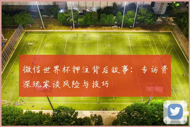 微信世界杯押注背后故事：专访资深玩家谈风险与技巧